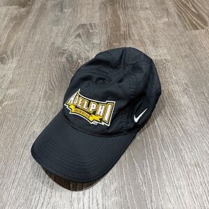 Nike Adelphi University Swimming Black Featherlight Dri-Fit Hat